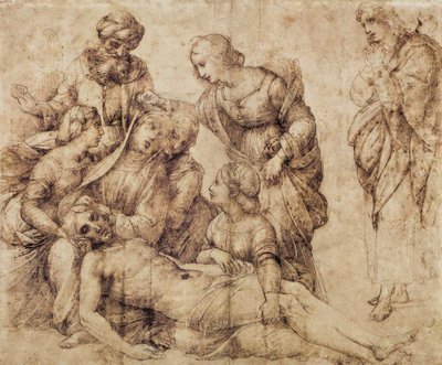 Lamentation by Raffaello Sanzio Raphael